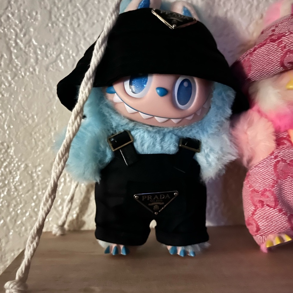 Prada Blue and Black Monster Figure